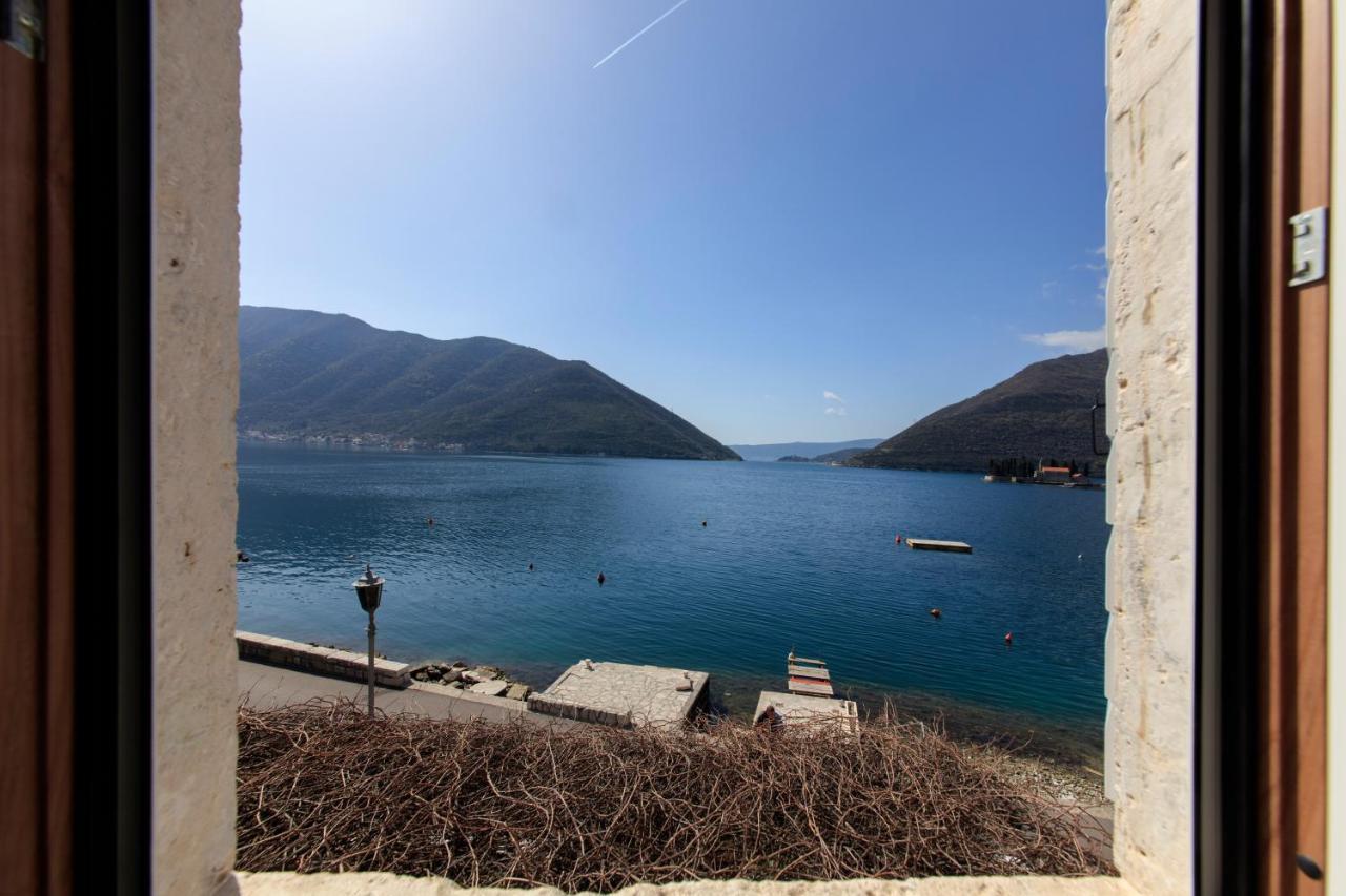 Kazerma Apartment Perast Bagian luar foto