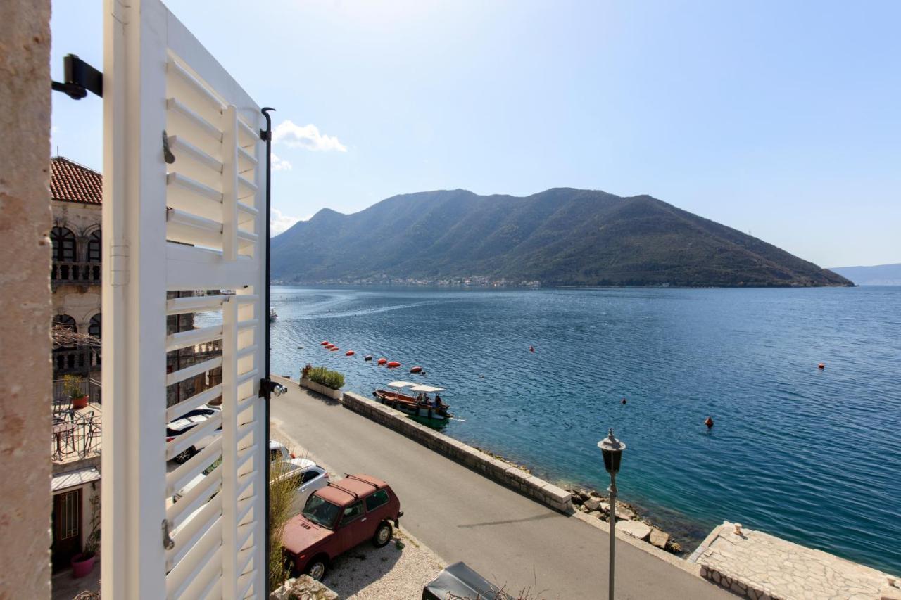 Kazerma Apartment Perast Bagian luar foto